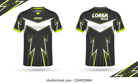 Football shirt template