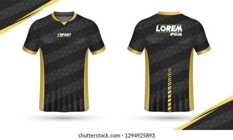 Football shirt template