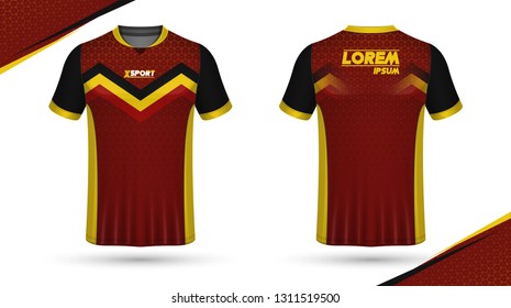 Football shirt template