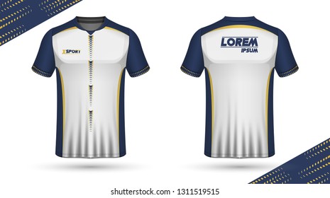 Football shirt template