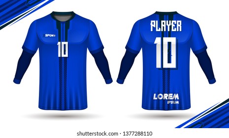 Football shirt template
