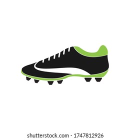 Football shoe graphic design template vector isolated