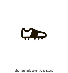 football shoe icon. sign design