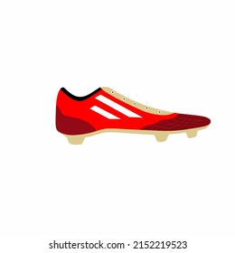 Football shoes design vector for football players