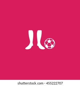 football shoes icon. football shoes sign