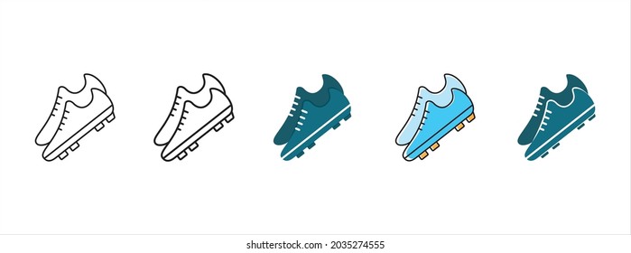 イラスト サッカースパイク のベクター画像素材 画像 ベクターアート Shutterstock