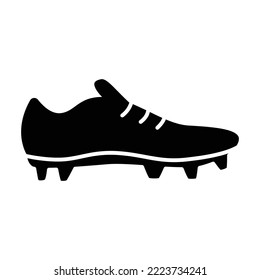 Football shoes icon vector design template