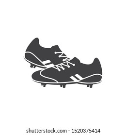 football shoes vector icon illustration design template