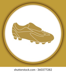  Football shoes - vector illustration