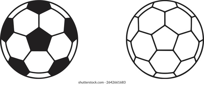 Football silhouette icon vector isolate on white background	