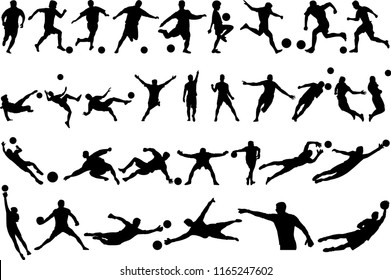 Football Silhouette Sport