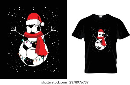 football snow man t shirt design 