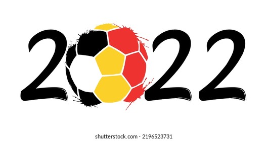 Football Soccer 2022 Belgium Vector