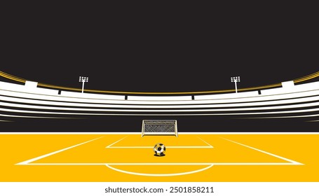 Football or soccer abstract background design for banner, poster, flyer template. The sport concept