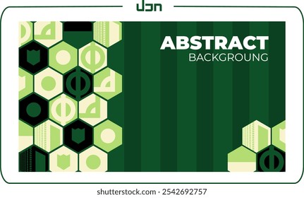 Futebol Futebol Futebol Resumo Fundo Mosaico, Banner, Cartaz, Capa Ilustração Vetor