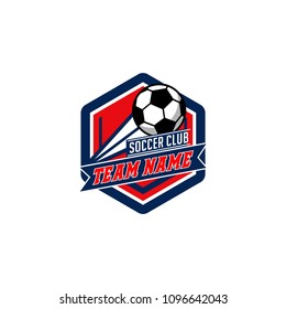 Football Soccer American Sport Logo Template
