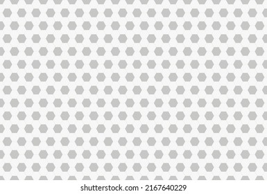 Football soccer background. Abstract hexagonal background. Black and white soccer ball pattern.
