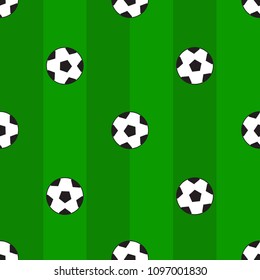 football or soccer ball seamless background