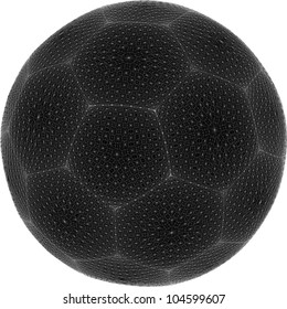 Football Soccer Ball Sphere Net Vector 02