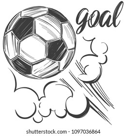 Football Goal Sketch Images Stock Photos Vectors Shutterstock