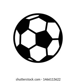 Football Soccer Ball Vector Flat Pictograph Stock Vector (Royalty Free ...