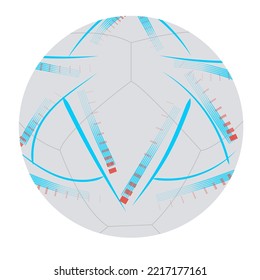 Football, soccer Ball .Vector illustration of abstract soccer,football ball