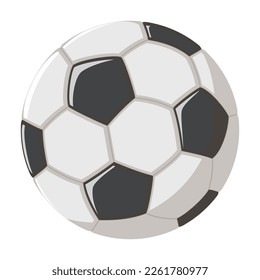 Football. Soccer ball. Vector illustration.