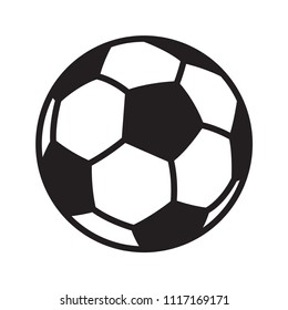 football soccer ball vector logo icon symbol illustration cartoon graphic