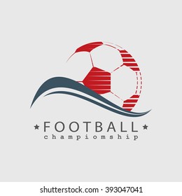Football  Soccer Championship Logo