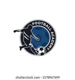Football Soccer Club  Academy Badge Logo Template Vector