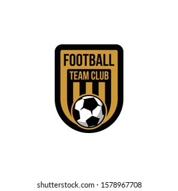 Football Soccer Club  Academy Badge Logo Template Vector