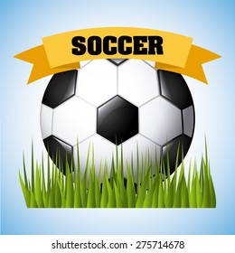 football soccer design, vector illustration eps10 graphic 