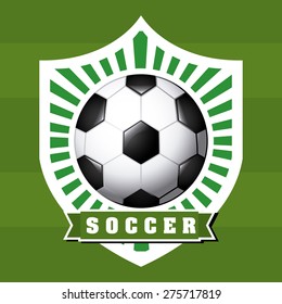 football soccer design, vector illustration eps10 graphic 