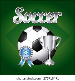 football soccer design, vector illustration eps10 graphic 