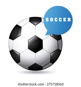 football soccer design, vector illustration eps10 graphic 