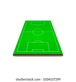 Football soccer field