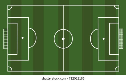 Football, soccer field