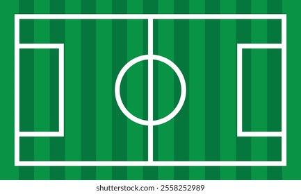 Football soccer field line contour background icon