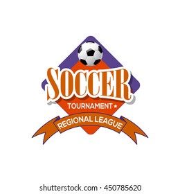 Football soccer flyer 