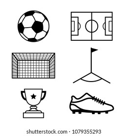 football, soccer icon, vector.