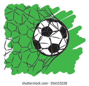 football soccer illustration