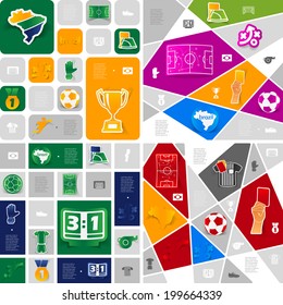 football, soccer infographic