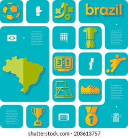 football, soccer infographic