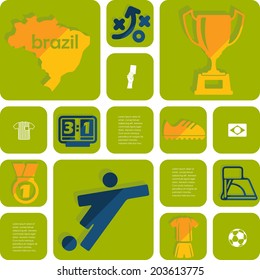 football, soccer infographic