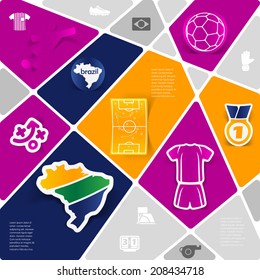 football, soccer infographic