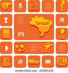 football, soccer infographic