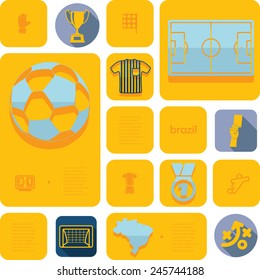 football, soccer infographic