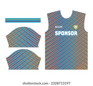 football soccer jersey design for sublimation or soccer football jersey design