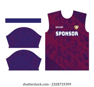 football soccer jersey design for sublimation or soccer football jersey design