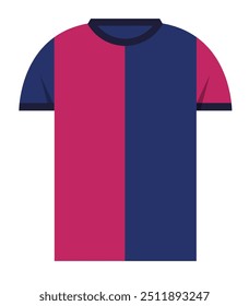 Football Soccer Kit Uniform Jersey Template Generator Blank Striped Pattern Background Icon Clip Art